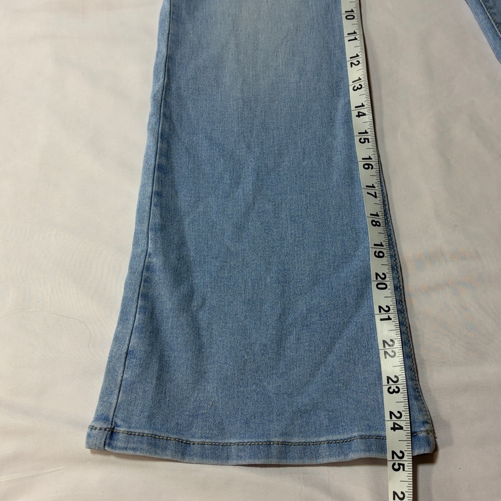 Wonder nations girls flare pull on jeans size 10/12 large - Picture 6 of 9